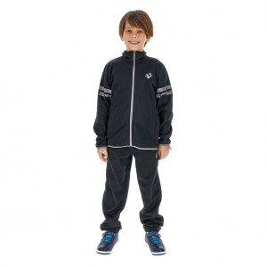 Kids' Lotto Smart B Iv Suit Tracksuits Black | 74139-NJRD