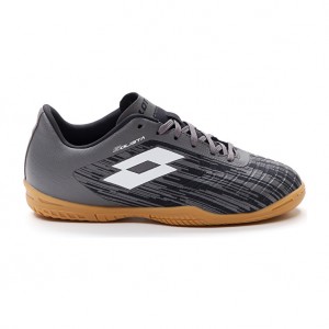 Kids' Lotto Solista 700 Iii Id Jr Soccer Shoes Black / White | 58193-HUOD