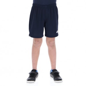 Kids' Lotto Squadra B Ii7 Pl Shorts Navy / Blue | 78354-VMFR