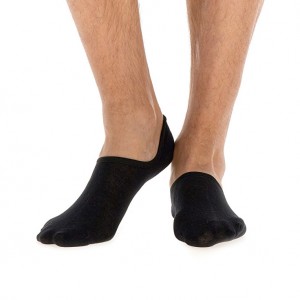 Lotto No Show Ii Pk3 Socks Black | 40356-YQMK