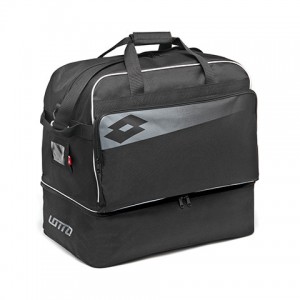 Lotto Soccer Jr Ii Bags Black / Grey | 26840-EFWX
