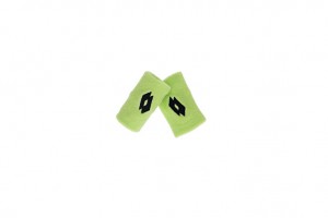 Lotto Tennis 5 Inch Wristbands Green | 01548-FXQW