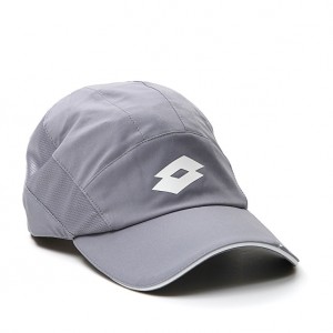 Lotto Tennis Caps Grey | 53248-OGLZ