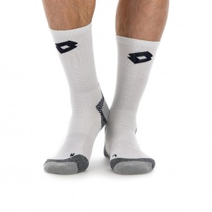 Lotto Tennis Ii Socks White | 75180-LZWK