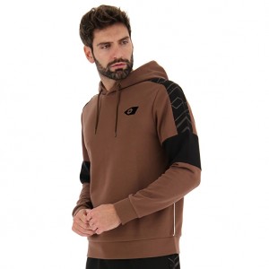 Men Lotto Athletica Classic Vi Hd 3 Sweatshirts Khaki | 27943-KCGM