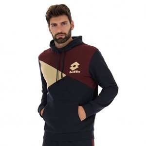 Men Lotto Athletica Lg Iii Hd Fl Sweatshirts Navy / Blue | 91253-XRJU