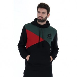 Men Lotto Athletica Lg Iii Hd Fl Sweatshirts Black | 14096-OKLN