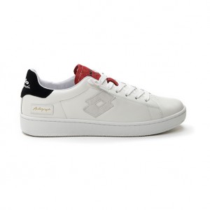 Men Lotto Autograph Block Leggenda White / Pink / Black | 94186-TAWC
