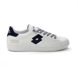 Men Lotto Autograph Leggenda White / Blue | 09283-ZBUT