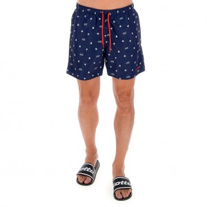 Men Lotto Club Beachwear Blue | 47138-STCD