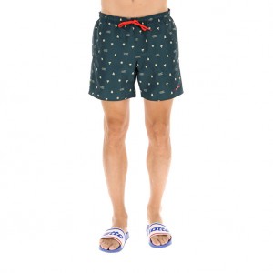 Men Lotto Club Beachwear Deep / Green | 45127-YCKH