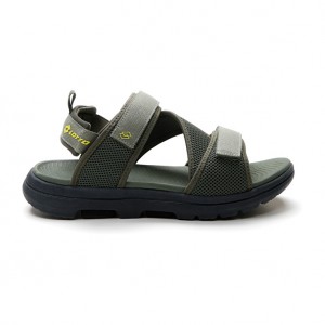 Men Lotto Levante 2 Sandals Green / Deep | 25301-GSKF