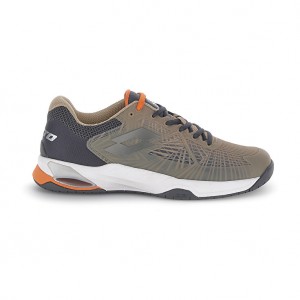Men Lotto Mirage 100 Ii Spd Tennis Shoes Grey | 75628-VUXW