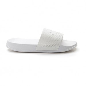 Men Lotto Moku Ii Slippers White | 31820-TFRH