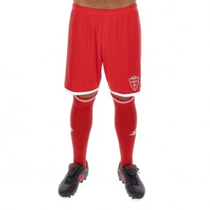 Men Lotto Monza 23 Home Shorts Red | 27693-WPNJ