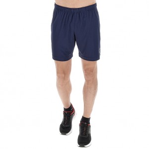 Men Lotto Msp 7 Ii Shorts Navy / Blue | 61024-FSWI