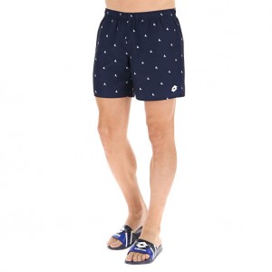 Men Lotto Sail Beachwear Navy / Blue | 32704-EXYO