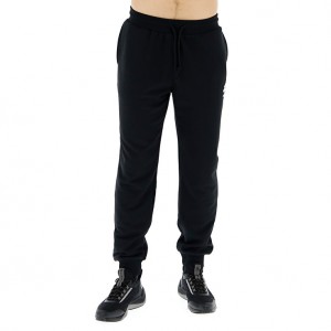 Men Lotto Smart Ii Ft Sport Pants Black | 25873-NWHS