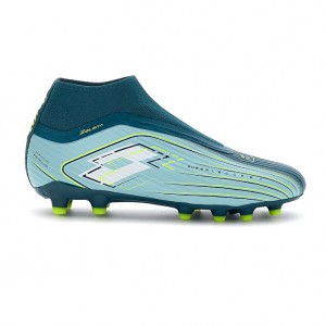 Men Lotto Solista 300 Vii Gravity Fg Soccer Shoes Blue | 57263-YTVH