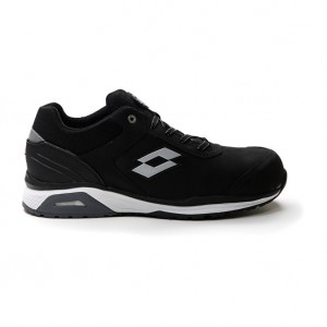 Men Lotto Speed 200 S3 Safety Shoes Black | 05812-IFKR