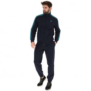 Men Lotto Suit More Vii Tracksuits Black | 46910-JBFH