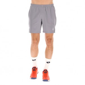 Men Lotto Tech I7 Shorts Grey | 60914-HJNU