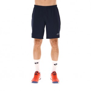Men Lotto Tech I9 Shorts Navy / Blue | 03658-MVSJ
