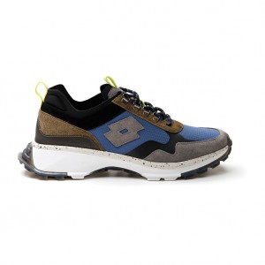 Men Lotto Tokyo Fuji Leggenda Grey / Blue | 08134-CGDS
