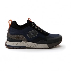 Men Lotto Tokyo Shibuya Ii Leggenda Blue / Black / Grey | 27016-HOWB