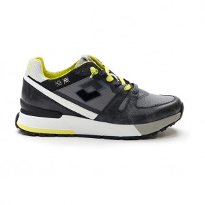 Men Lotto Tokyo Shibuya Vintage Leggenda Grey / Black / Beige | 81635-YHPZ