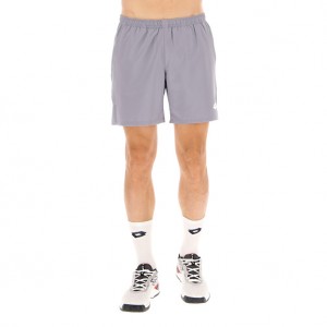 Men Lotto Top Ii7 Shorts Grey | 31258-OZNM