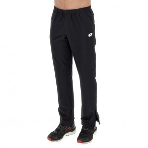 Men Lotto Top Ten Pl Sport Pants Black | 60917-WTSJ