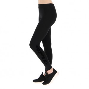 Women Lotto Athletica Classic W V Pants Black | 07451-BHGT