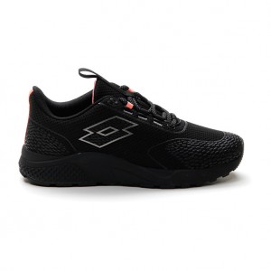 Women Lotto Kibra Amf W Sneakers Black | 15726-LAKX