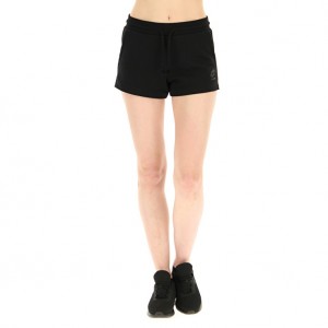 Women Lotto Smart W Iii Shorts Black | 74960-NJWP