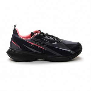 Women Lotto Speedevo 600 Iii W Running Shoes Black | 74816-KGDF