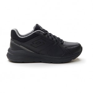 Women Lotto Speedride 609 Xii W Running Shoes Black | 40769-OTJM