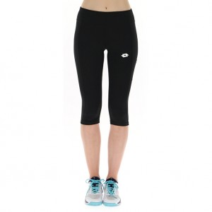 Women Lotto Squadra W Mid Pl Pants Black | 36549-NSRX