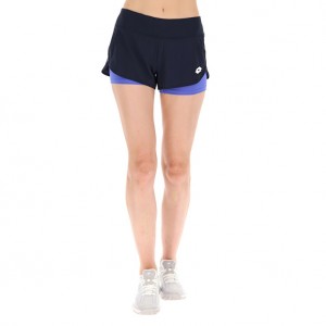 Women Lotto Top Ten W Iii Pl Shorts Black | 59017-FAKU