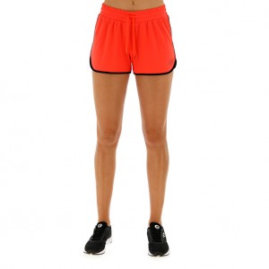 Women Lotto Venezia W Pl Shorts Red | 03814-ZAGK