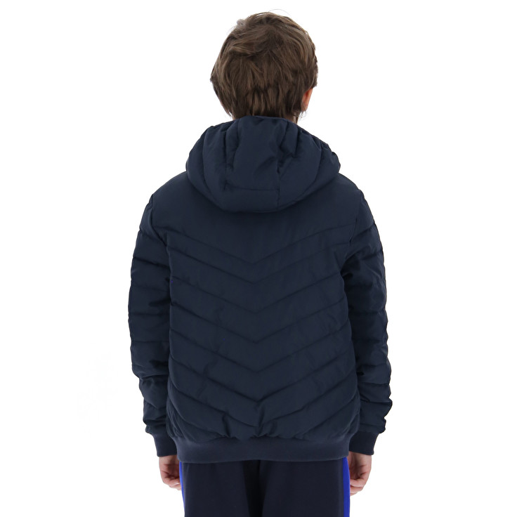Kids' Lotto Athletica B Iii Bomber Pad Pl Jackets Navy | 70428-QKTL