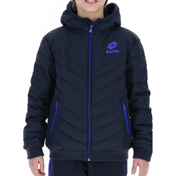 Kids' Lotto Athletica B Iii Bomber Pad Pl Jackets Navy | 70428-QKTL