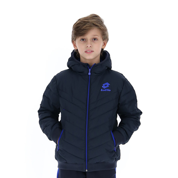 Kids\' Lotto Athletica B Iii Bomber Pad Pl Jackets Navy | 70428-QKTL