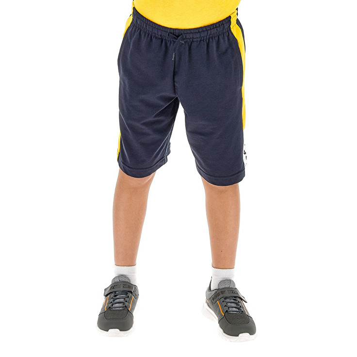 Kids\' Lotto Athletica B Iv Bermuda Shorts Black / Yellow | 18403-SBDP