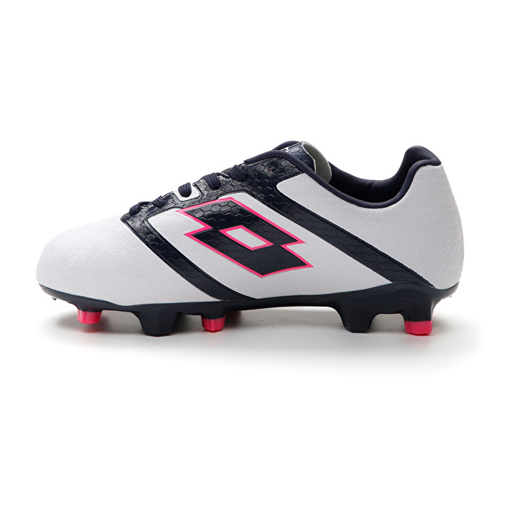 Kids' Lotto Maestro 700 Iv Fg Jr Soccer Shoes White / Navy / Blue | 15429-KNVY