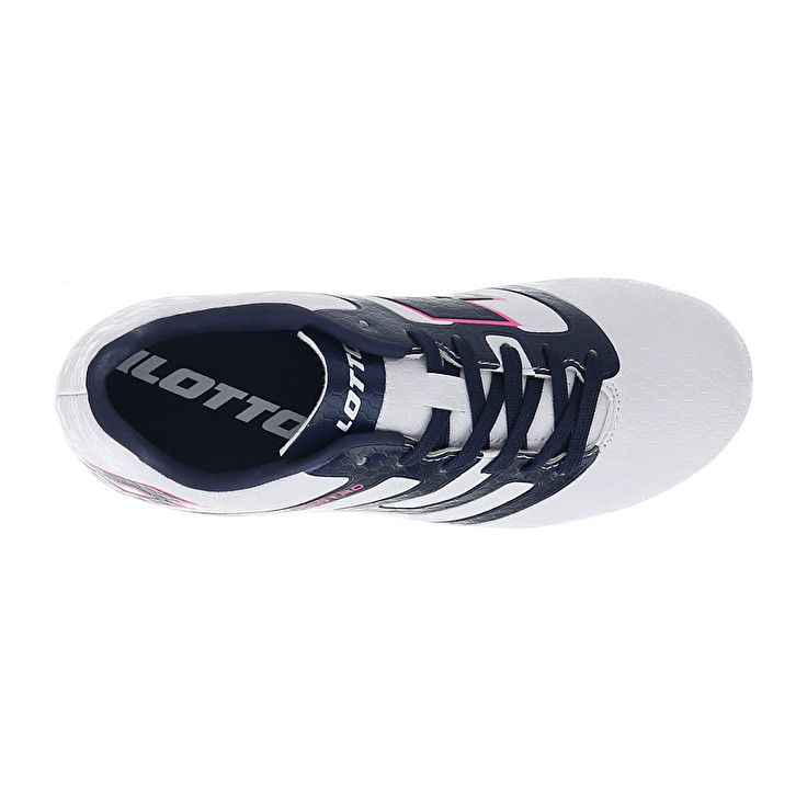 Kids' Lotto Maestro 700 Iv Fg Jr Soccer Shoes White / Navy / Blue | 15429-KNVY