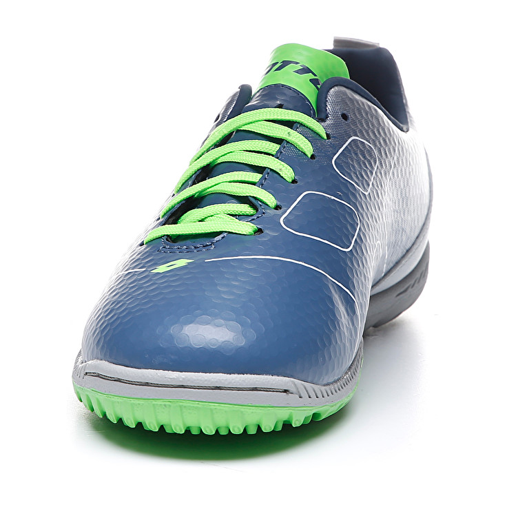 Kids' Lotto Maestro 700 Tf Jr Soccer Shoes Blue / Silver | 97164-YPNW