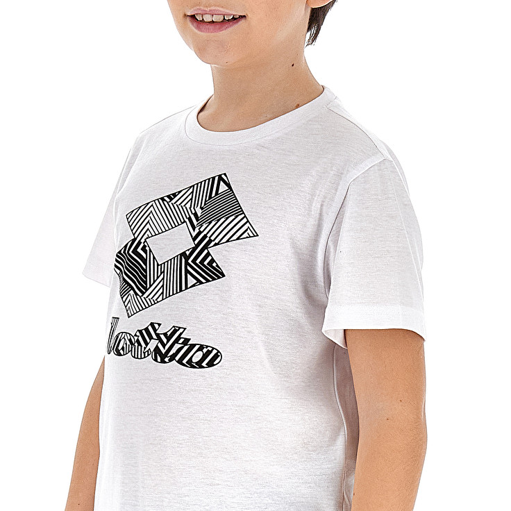Kids' Lotto Smart B Iii T-shirts White | 35786-PYEJ