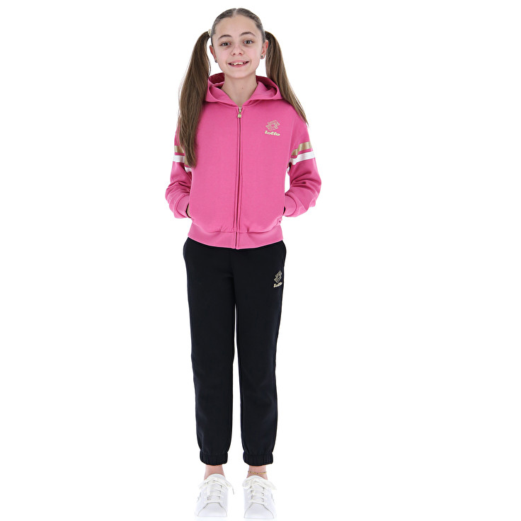 Kids\' Lotto Smart G Iii Suit Fl Tracksuits Pink / Black | 12785-HZXP