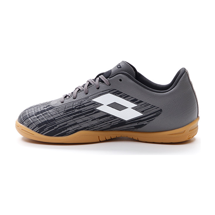 Kids' Lotto Solista 700 Iii Id Jr Soccer Shoes Black / White | 58193-HUOD